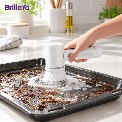 Kit BrillaYa – Cepillo eléctrico de limpieza